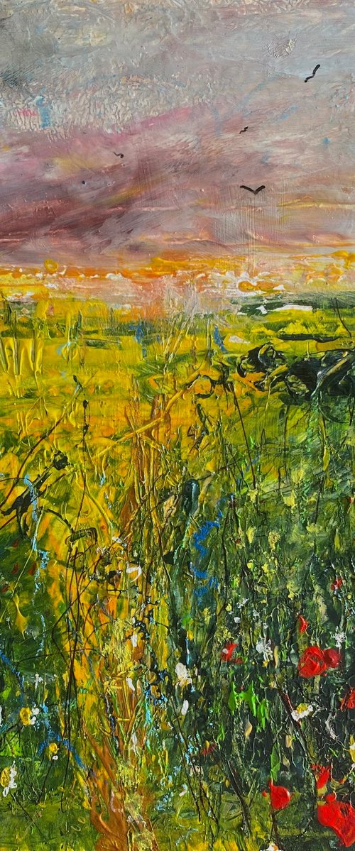 End of Summer Fields by Teresa Tanner