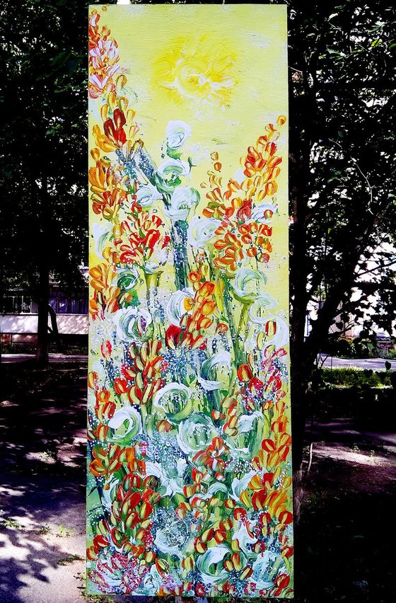 Dandelion Wine XI (13’’ x 37,5’’)