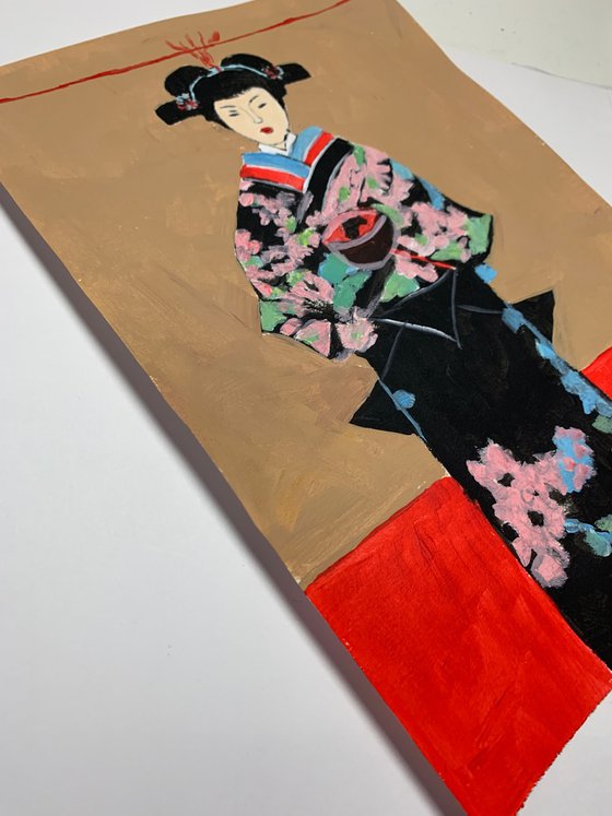 Japanese beauty. Geisha. #19