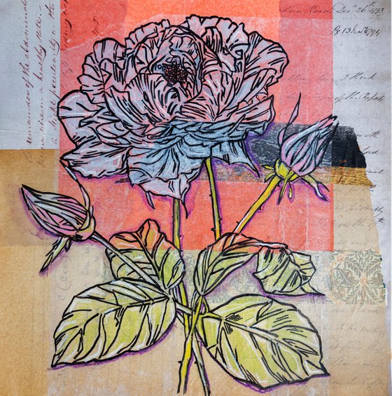 Floral card 12