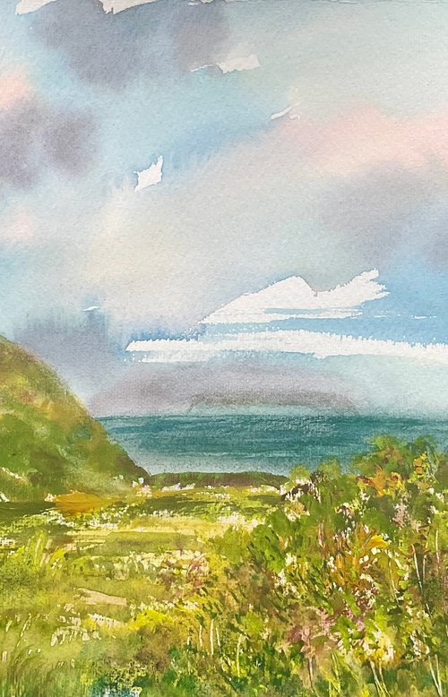 Hartland point to Lundy Island by Samantha Adams