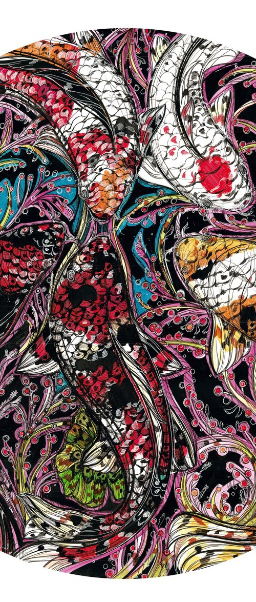 Koi Fish by Maria Susarenko