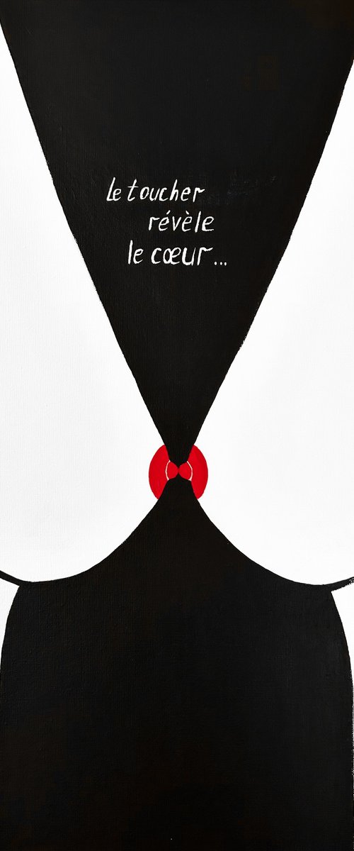 Le toucher révèle le cœur by Kristina Mallen
