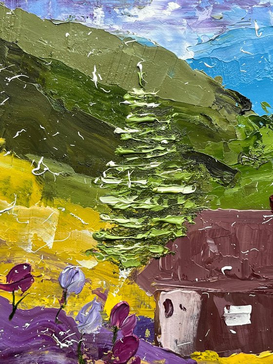 Carpathians Painting