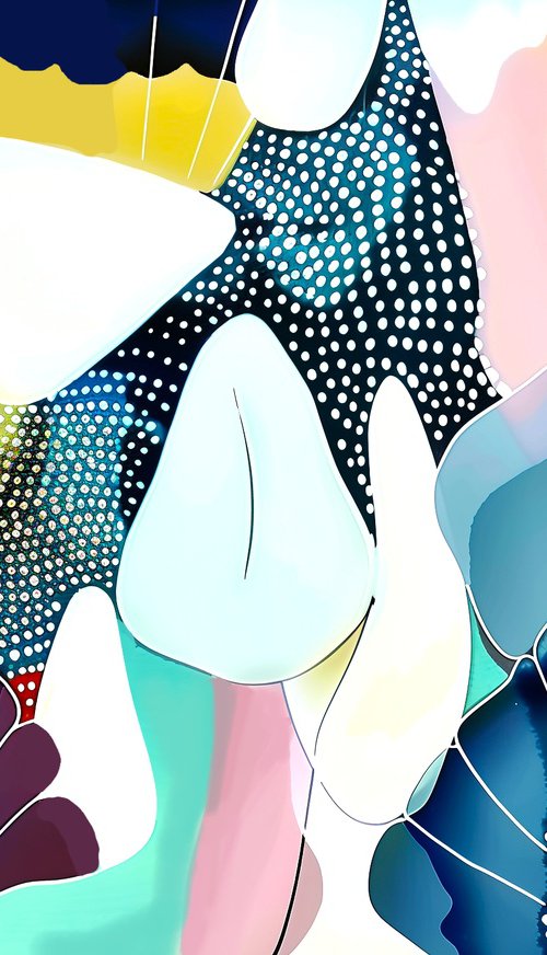 Geometric abstraction #89 by V+V Kniazievi