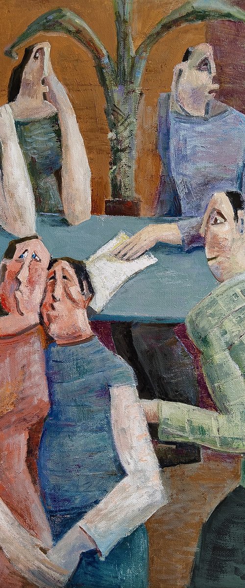 The Family Meeting by Gegham Hunanyan