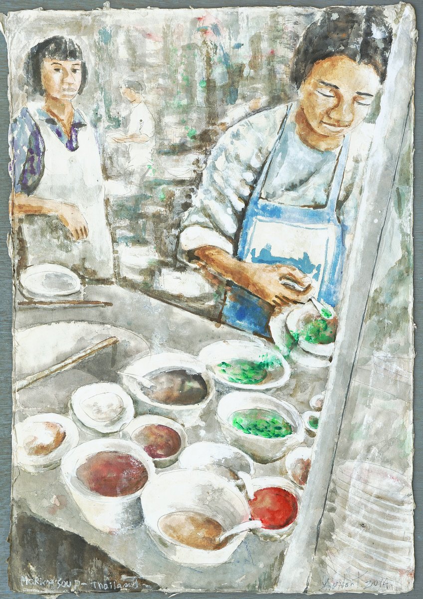 Making Soup - Thailand by Gordon Tardio