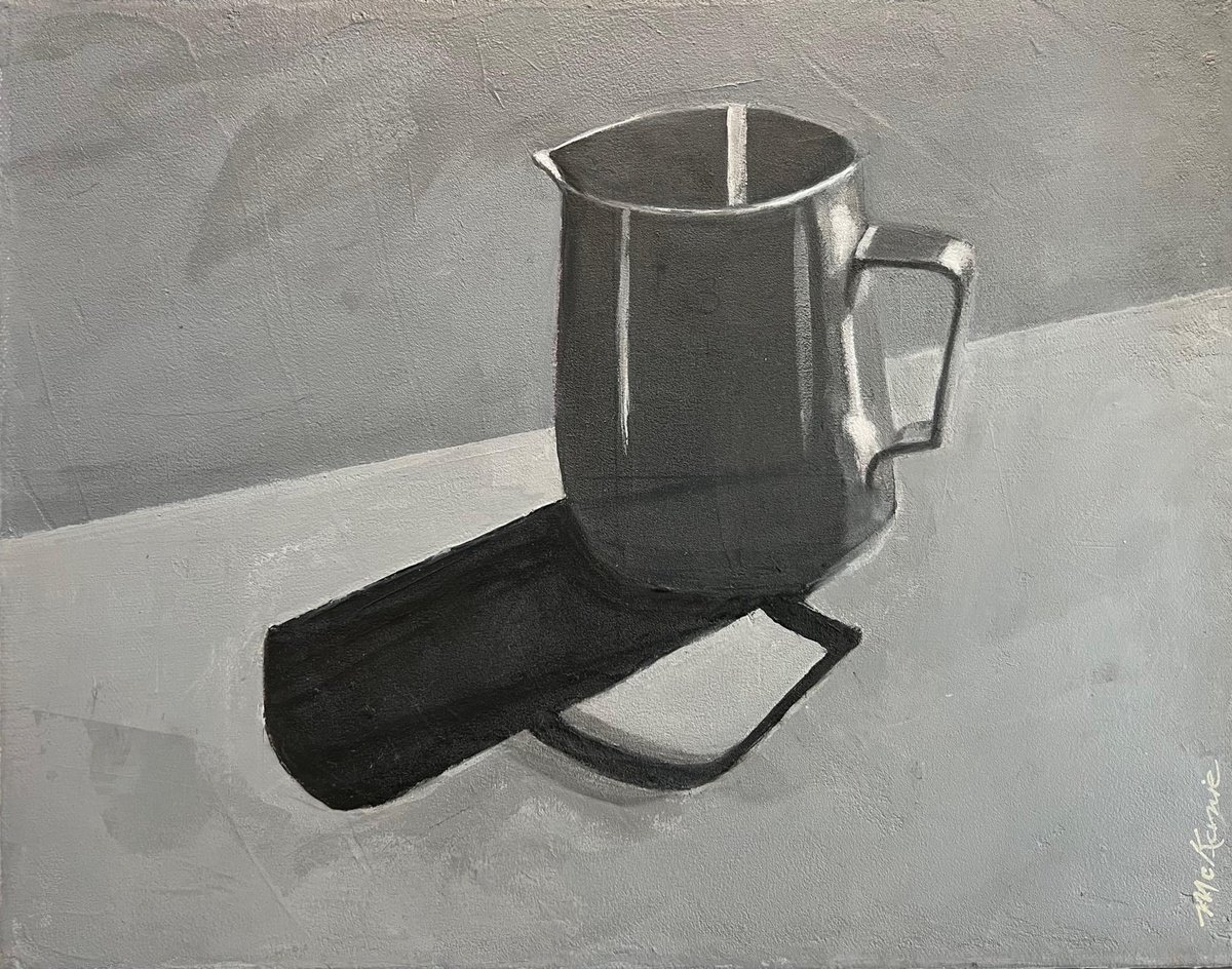 Creamer in Black and White by MaryAnne McKernie