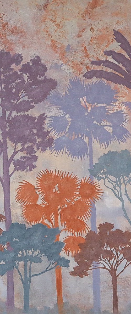 Botanical Garden Trees by Katia Bellini