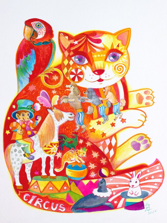 Circus cat