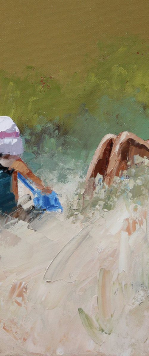 Beach Day II by Claire McCall