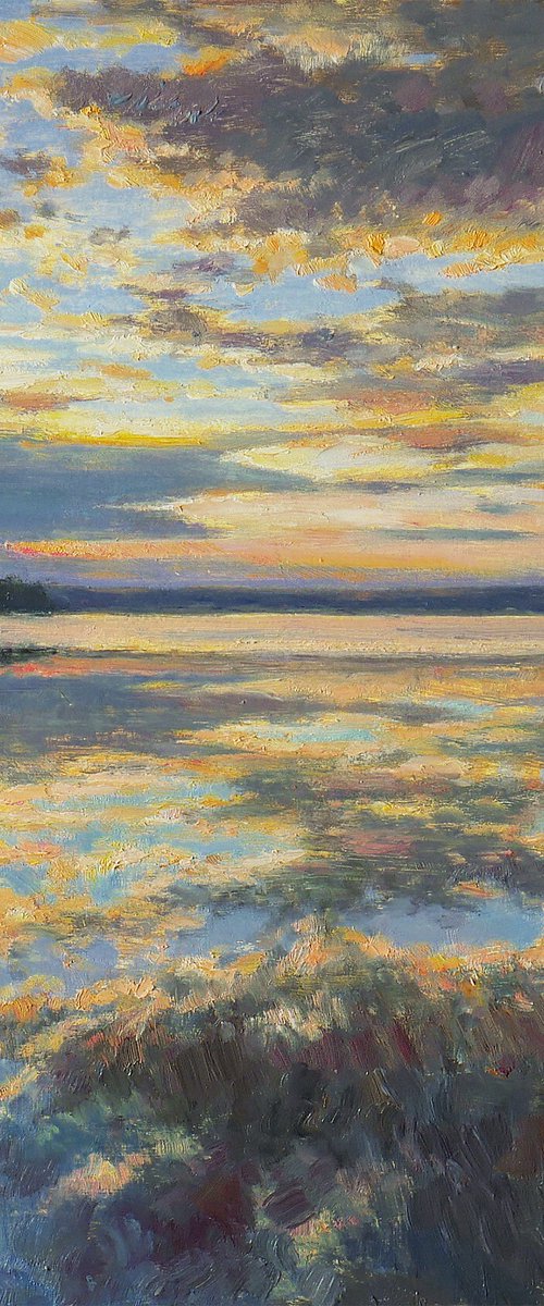 Clouds Over The Lake by Nikolay Dmitriev