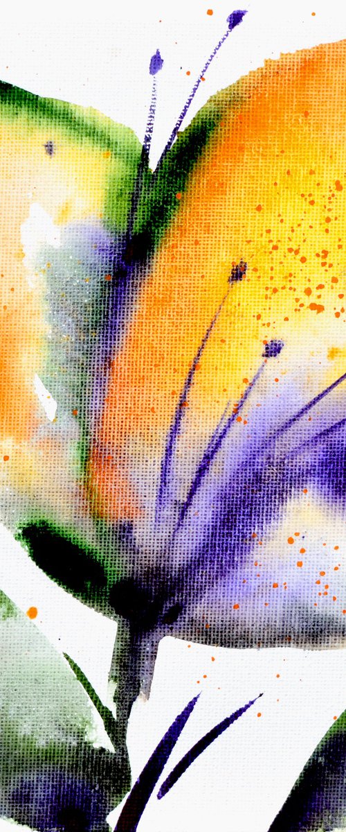 Flower impression 1 by Milena Gaytandzhieva