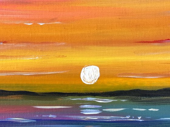 Stillness At Sunset