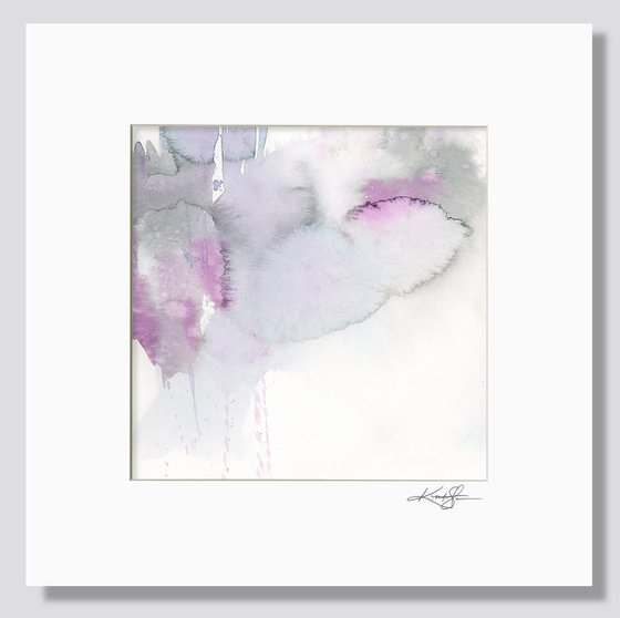 Quiescence 7 - Serene Abstract Painting by Kathy Morton Stanion