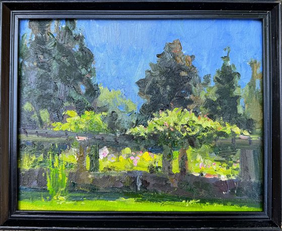 Spring Morning in the Garden