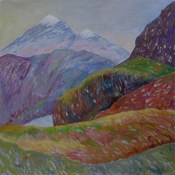 Evening in the mountains
