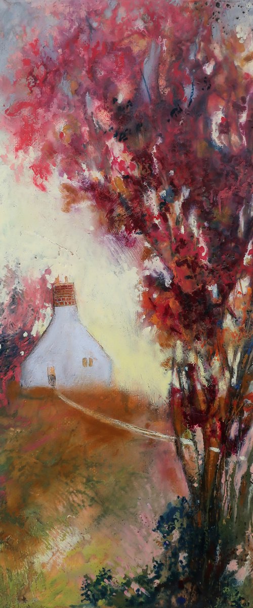 Autumn in Scotland by Alla Vlaskina