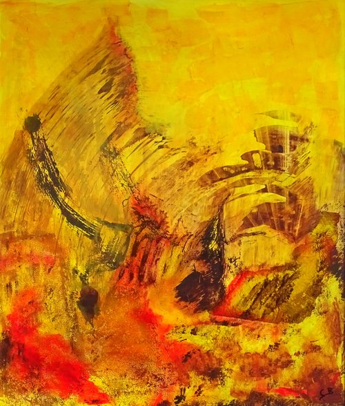 Yellow spirit by Conrad  Bloemers