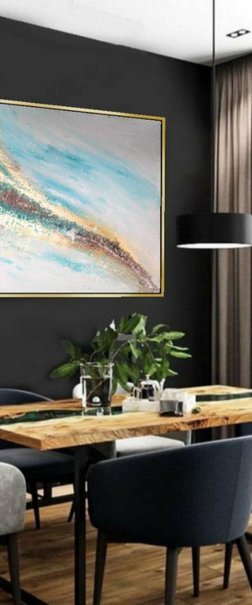 Freedom  XL painting (100x170cm) by Eleni Denart