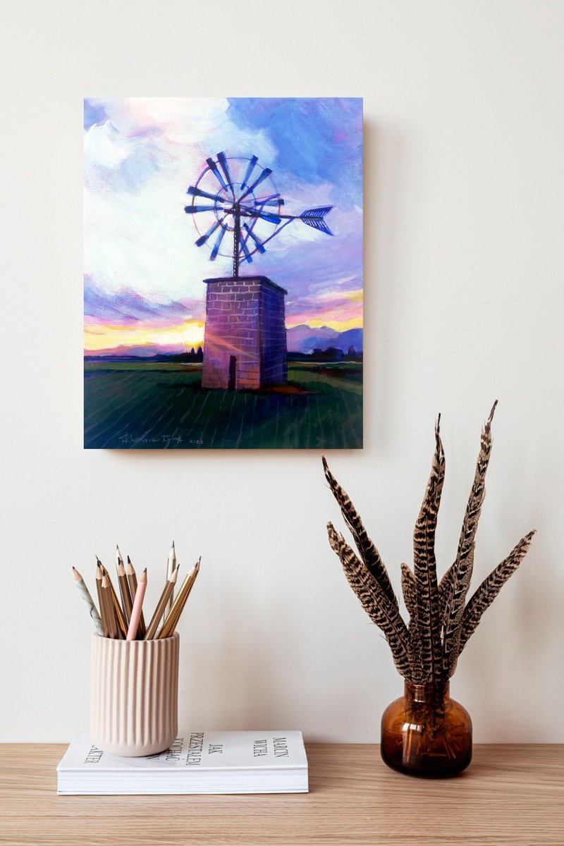 Windmill by Irina Tikhonova