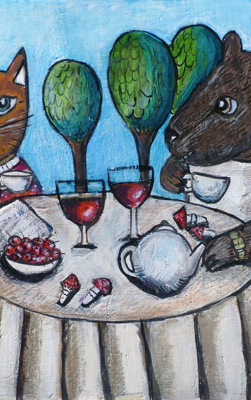 Tea Lowers by Elizabeth Vlasova
