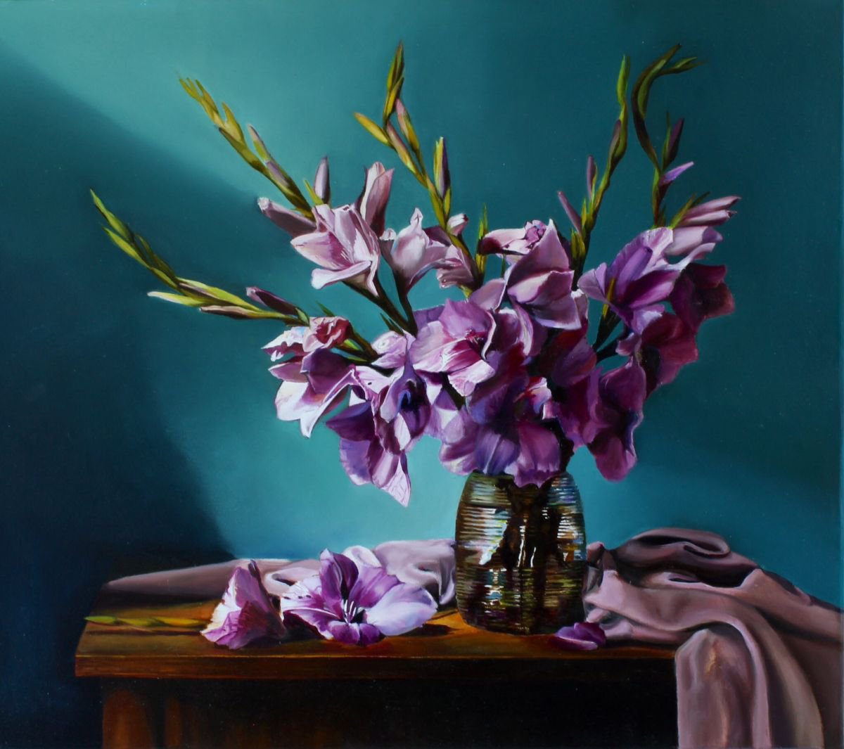 Gladiolus by Natalia Lugovskaya