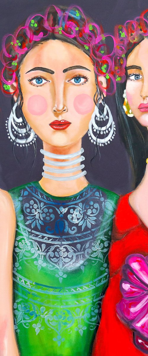 Endurance and Love by Poovi Art