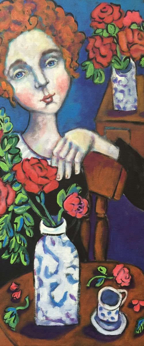 "A Redheaded Pause" by Holly Wojahn