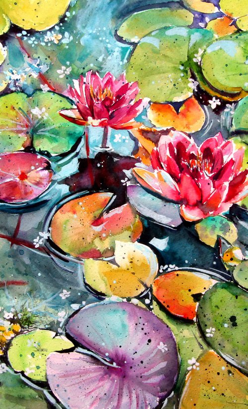 Water lilies by Kovács Anna Brigitta