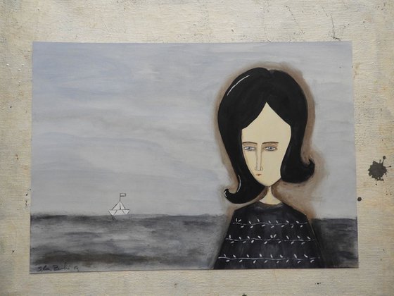 The woman and the sea
