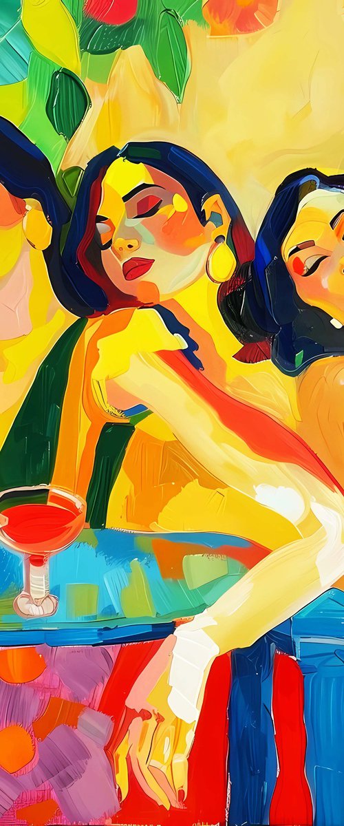 Drunk women by BAST