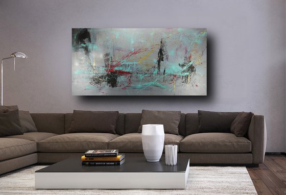 large abstract painting-200x100-cm-title-c460