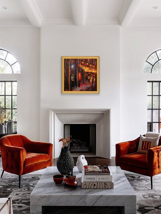 Streets of Soho in Rain