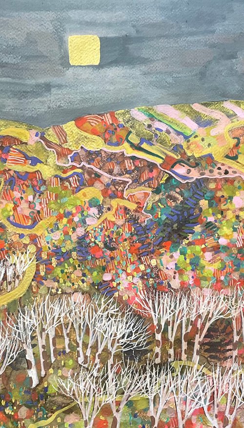 Argyll hillside by Gwendolyn Fleming