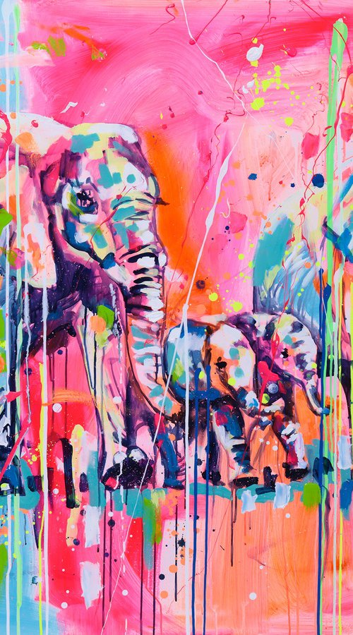 Rainbow walk by Marta Zawadzka