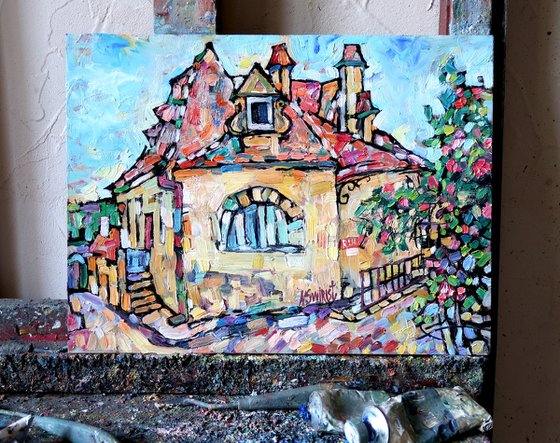 “The Street and the Rose Bush”