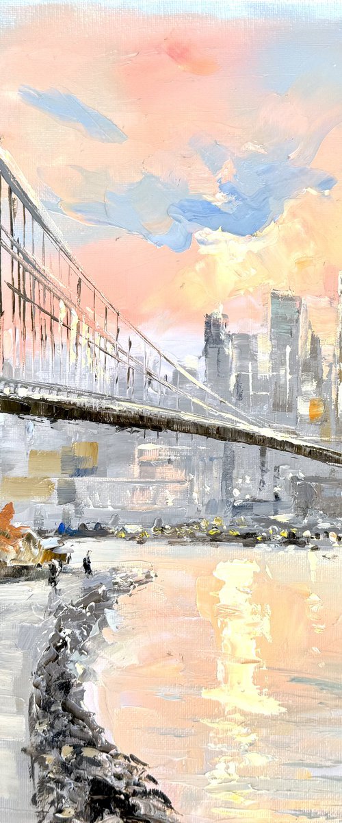 Manhattan Bridg. by Irina Alexandrina