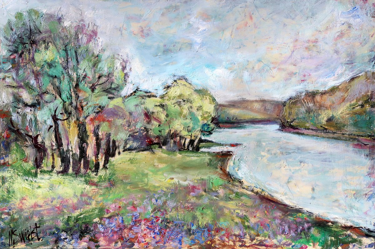Silver Day By Nikifor Swiristuhin, 18 X 12, Artwork For Sale On Artfinder