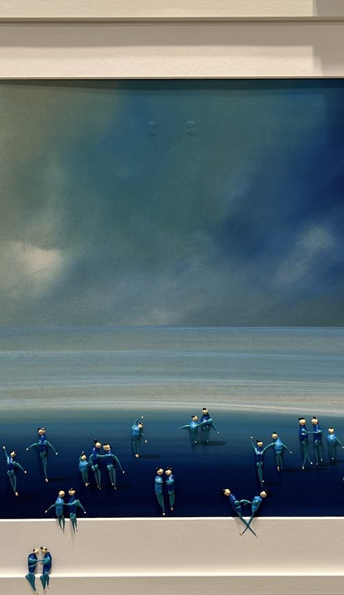 Freedom People Sea Eka Peradze Art by Eka Peradze