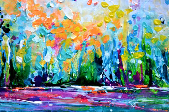 Water Lilies on the Pond