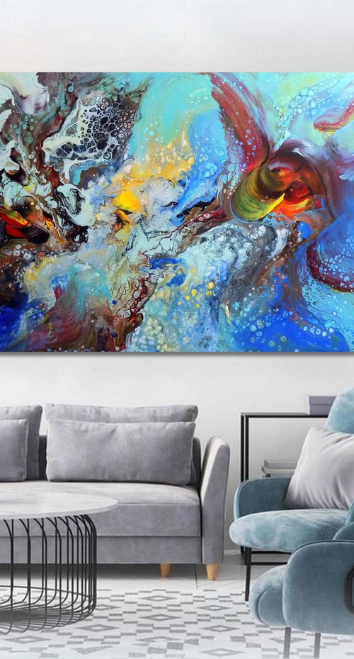 Cosmic energy by Areti Ampi