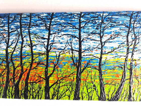 Winter Black Trees 2