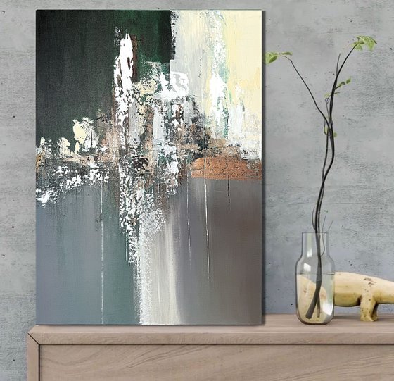 Emerald Mist. Bronze gold