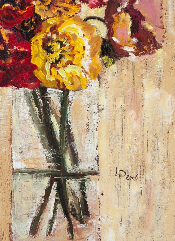 Poppies in a Vase