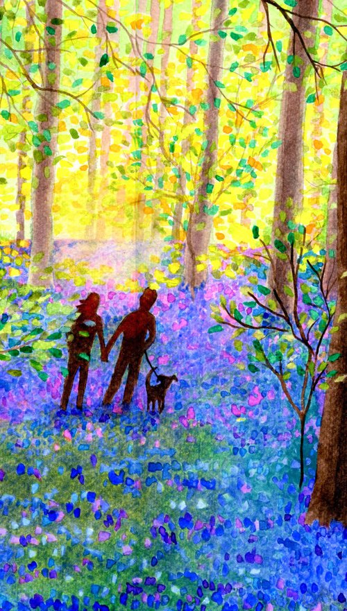 Bluebell Woods by Lisa Mann