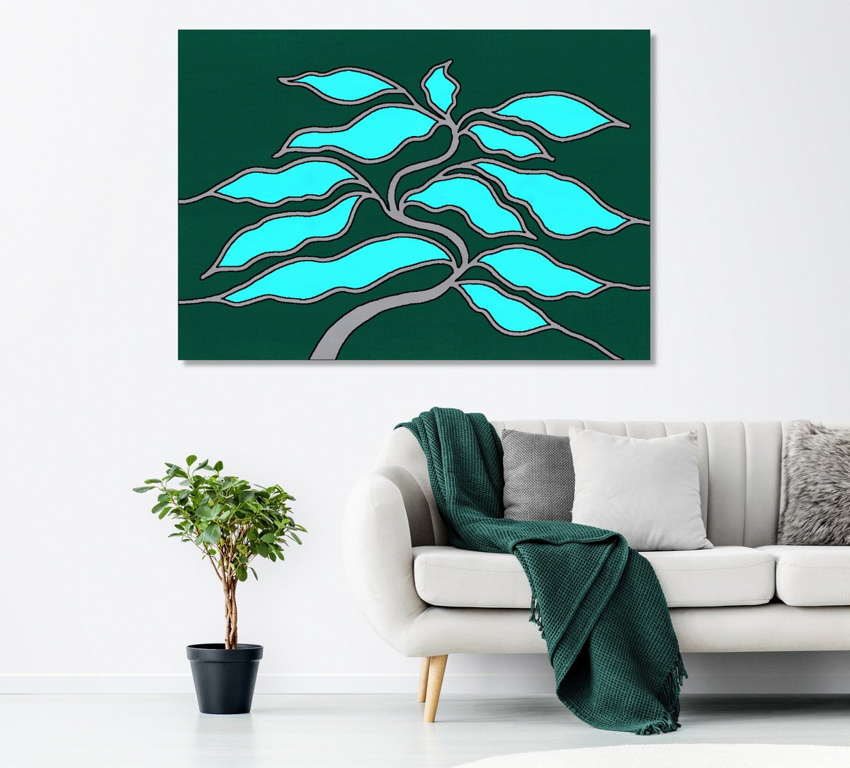 Abstract Tree #32 by Marina Krylova