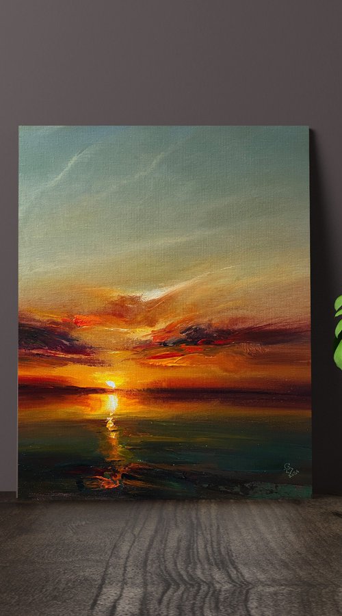 Impressions of the sunset 3 by Ivan Grozdanovski