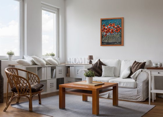 Poppies and Little Stars