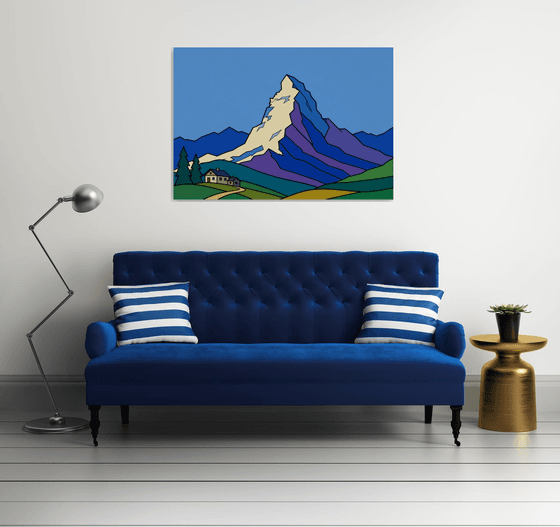 Matterhorn in Blue #20